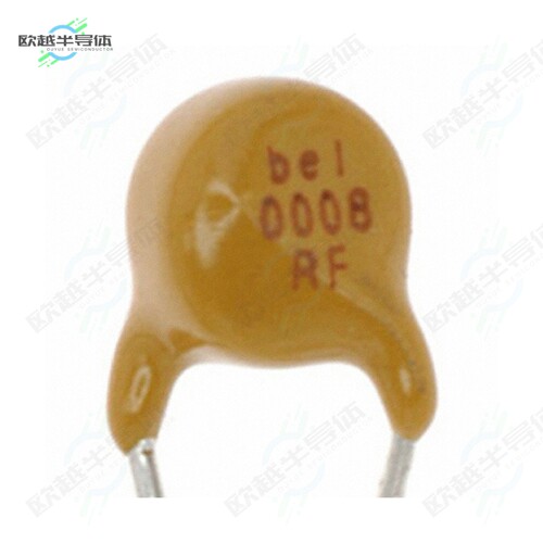0ZRF0008FF1E[电路保护PTC RESET FUSE 60V 80MA RADIAL]