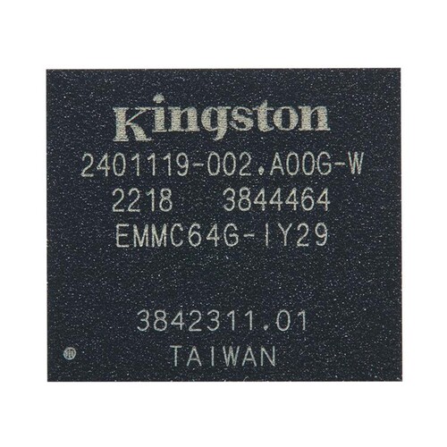 存储芯片EMMC64G-IY29-5B111[IC FLSH 512GBIT EMMC 5.1 153FBGA]