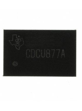 时钟/定时芯片CDCU877AZQLT[IC PLL CLOCK DRIVER 1.8V 52-BGA]