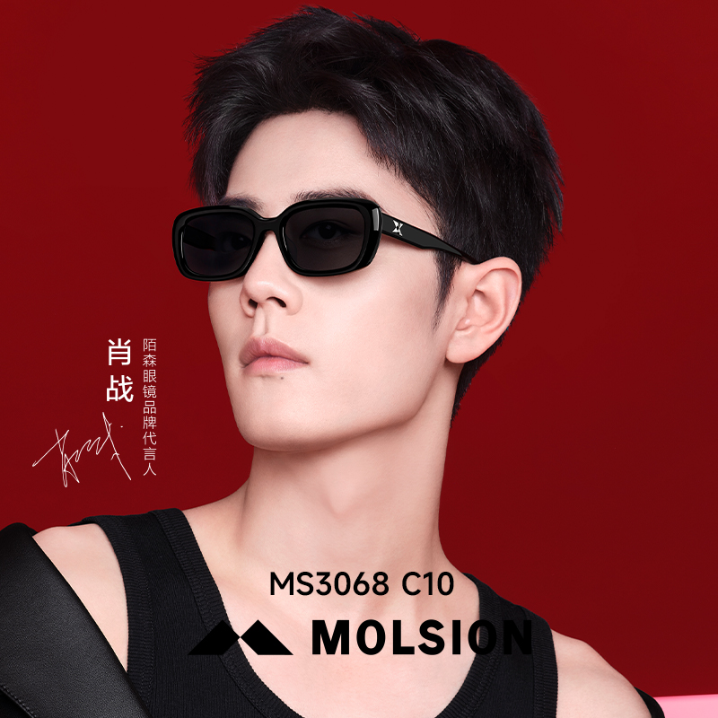 陌森墨镜潮流小近视框