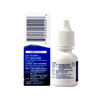博士伦润明新概念8ml隐形近视眼镜润滑液美瞳小瓶润眼液官网正品
