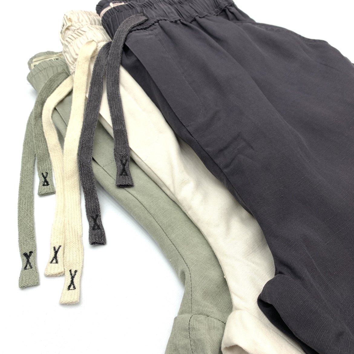 日系复古棉麻休闲裤男夏季宽松大裤腿亚麻锥形裤阔腿弹力腰休闲裤,男装,休闲裤,淘宝优惠券,粉丝福利购,淘宝优惠卷