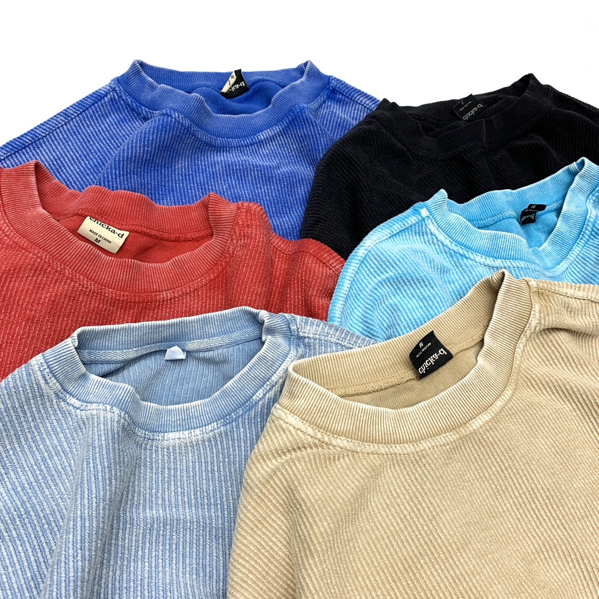 欧美简约卫衣落肩袖宽松版