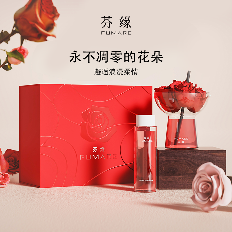 芬缘FUMARE玫瑰长诗系列香薰礼盒