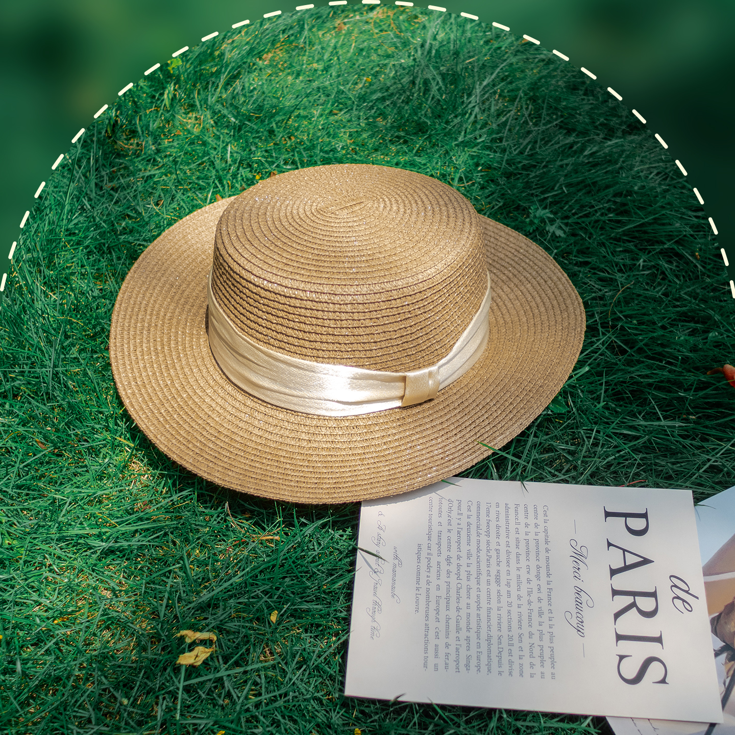 平平仄仄法式亮带礼帽