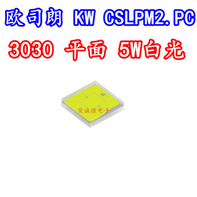 平面高亮度5W7W白光LED灯珠