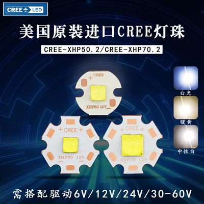 进口科锐creeXHP70.212v6v手电筒