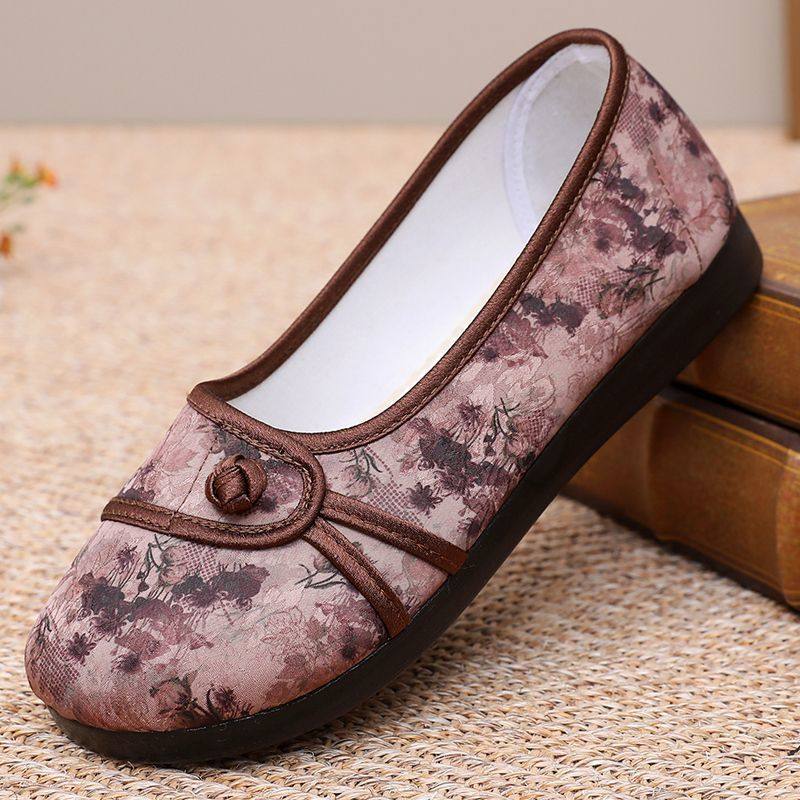 老北京布鞋女复古妈妈鞋子耐磨防滑老人奶奶鞋轻便中老年鞋女单鞋,女鞋,网面鞋,淘宝优惠券,粉丝福利购,淘宝优惠卷