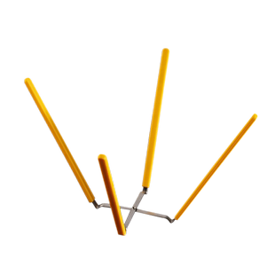 戚风蛋糕倒扣冷却架折叠硅胶四爪蛋糕胚晾放凉支架不锈钢烘焙工具