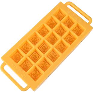 商用手压式椭圆形不粘绿豆糕冰糕中式糕点模具冰皮月饼烘焙包装盒