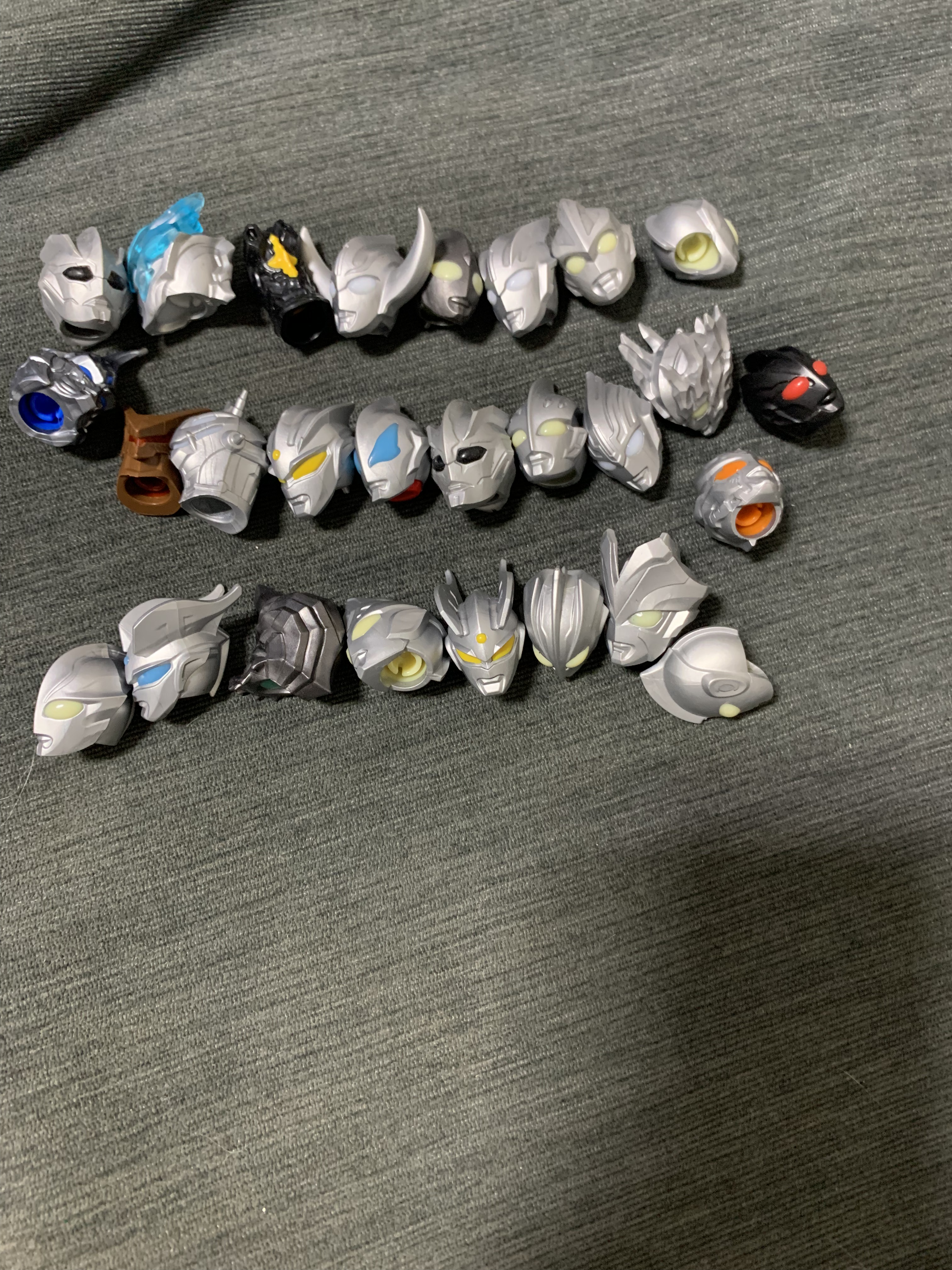 正版散货 奥特曼积木人头 布鲁克 分尸魔改配件 奥特曼头雕零件