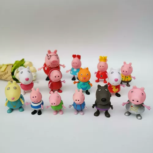 Piggy Sister, подвижные руки и ноги, игрушка для переодевания, украшение торта, игровой домик, товары внешней торговли, детские небольшие украшения