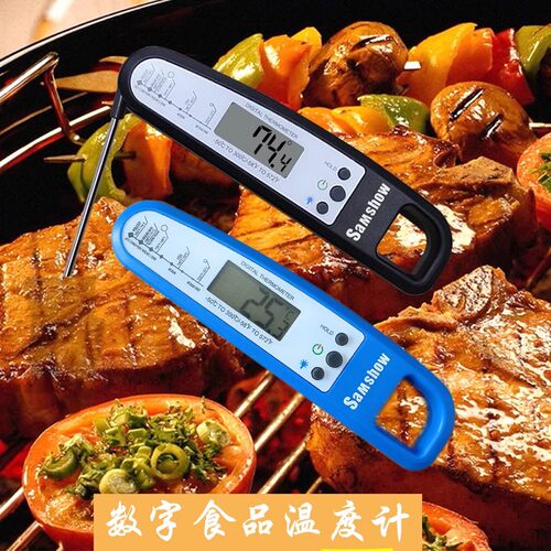 食品温度计厨房不锈钢探针奶瓶