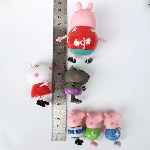 Piggy Sister, подвижные руки и ноги, игрушка для переодевания, украшение торта, игровой домик, товары внешней торговли, детские небольшие украшения