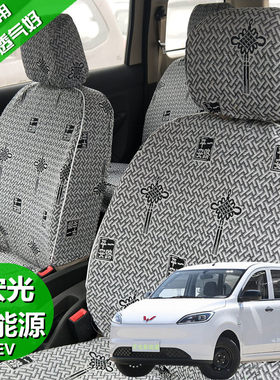 五菱宏光新能源2座5座6专用座套