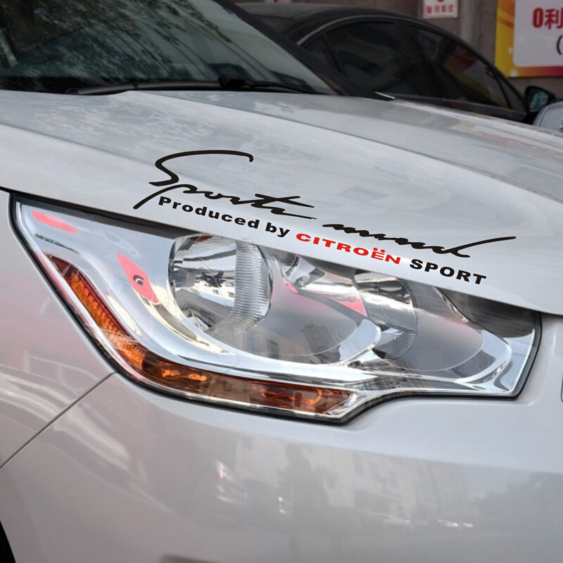 适用雪铁龙世嘉爱丽舍尾贴拉大灯