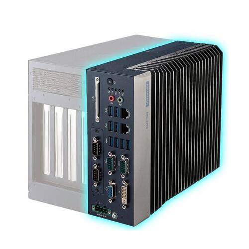 研华MIC-7700H/Q紧凑型无风扇工控机酷支持独立显卡扩展