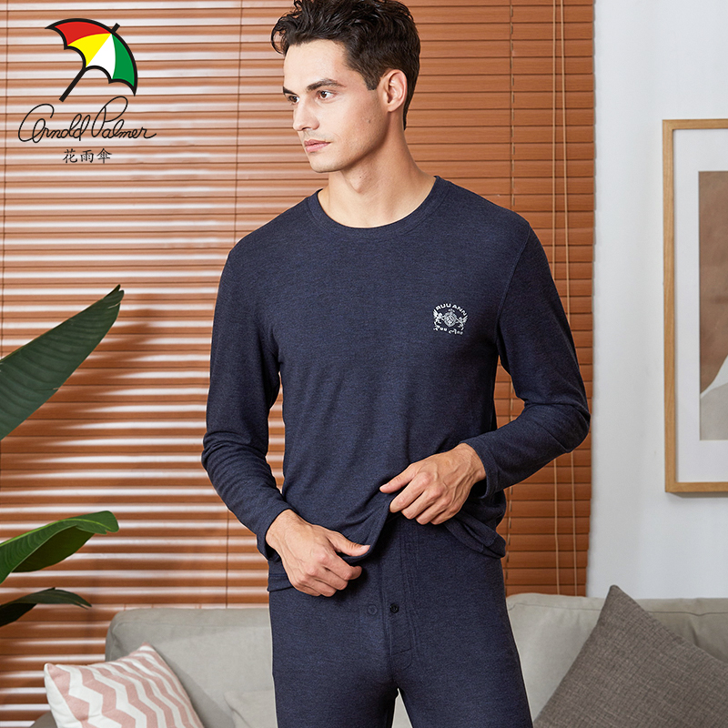 花雨伞桑蚕丝保暖内衣