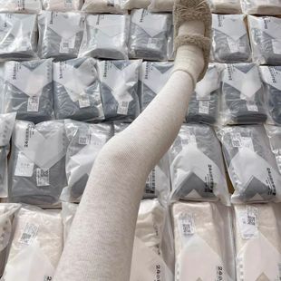 纯色恒温保暖羊绒打底裤袜高弹百搭不勒腿连裤袜收腹提臀踩脚长袜