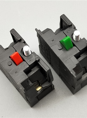 按钮开关配件动静辅助触点底座常开常闭XB2 ZB2-BE101C 102C