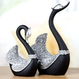 Лебедь для влюбленных, креативное современное украшение для ногтей, европейский стиль, простой и элегантный дизайн, подарок на день рождения