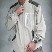 HKWORKSHOP骑行运动夹克春秋尼龙通勤机能冲锋外套上衣防晒速干