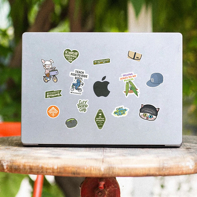 HKWORKSHOP原创设计贴纸笔记本电脑IPAD滑板车手机贴画