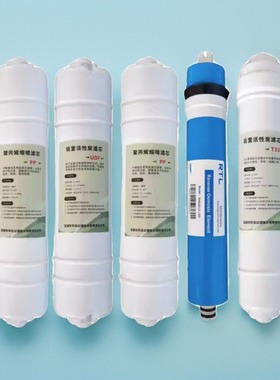 希力泉界英领100G200GRO反渗透纯水机净水机滤芯全套5级通用家用