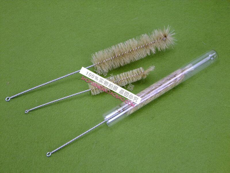 试管刷小号中号大号试管清洗毛刷 猪毛刷 化学实验清洁洗涤用刷子