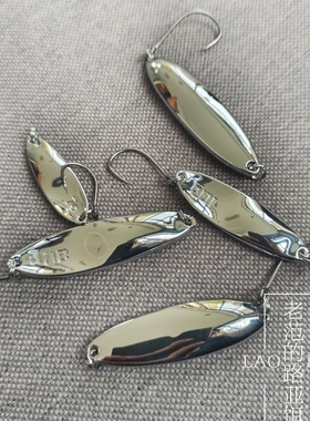 岸抛路亚鲅鱼燕鱼大双曲亮片海水淡水远投电镀铁板单钩钓翘嘴鲈鱼