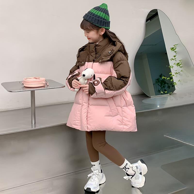 【TOP】女童白鸭绒羽绒服