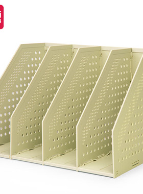 得力(deli)因为遇见你王源同款可折叠四联文件框 颜色随机 79001