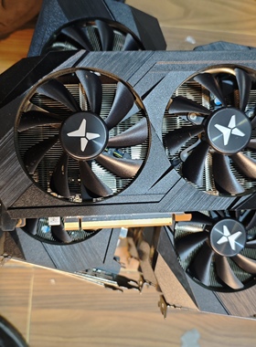 迪兰rx6600 8g 拆机二手显卡嘎嘎新双风扇8p