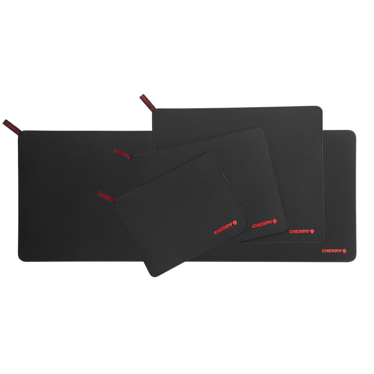 cherry樱桃g80鼠标垫 黑色粗细大桌布 锁边游戏电竞垫lol cf 魔兽