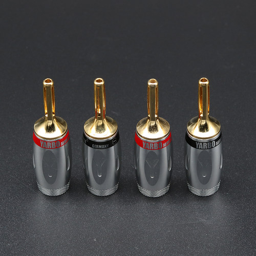 YARBO AUDIOPHILE/雅堡 SC-1007G 主体纯铜+电镀24K纯金香蕉头