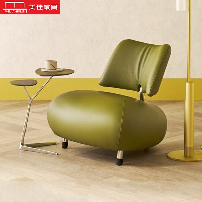 北欧设计师款网红板栗沙发椅