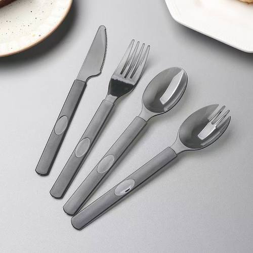 美式一次性塑料加厚刀叉勺