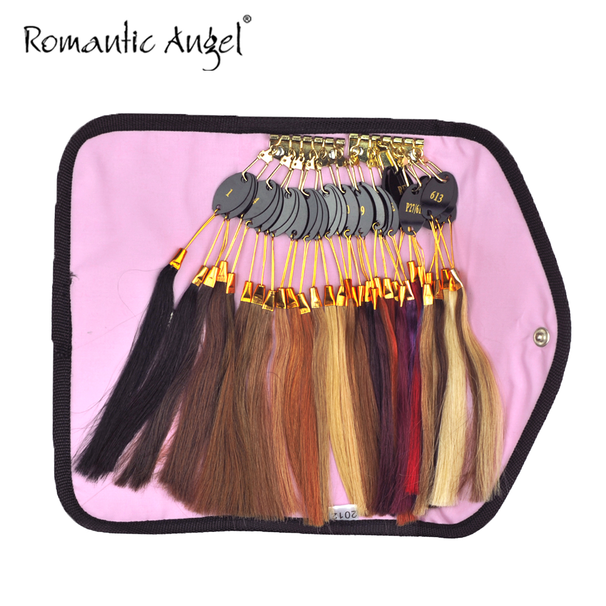 真人发色板32色美容美发