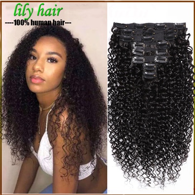 卡子发clipinkinkycurlyhair