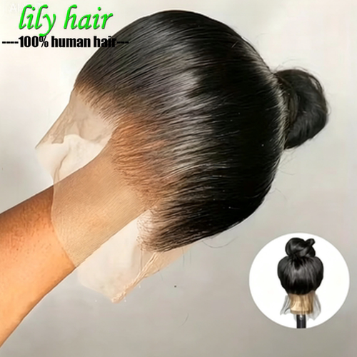Full Lace Wigs Brazilian Straight Human Hair For Women 10A