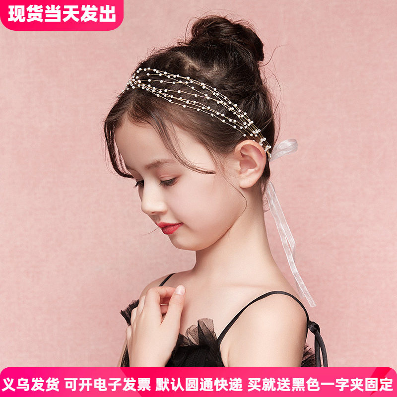 儿童头饰韩国森系超仙美可爱发箍女童发饰演出小礼服配饰公主发带