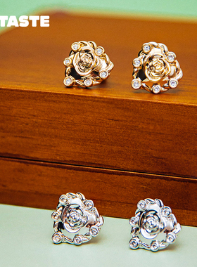 XTASTE USELESSOBJECTS【Lumos玫瑰爱心耳钉】周冬雨同款明星同款