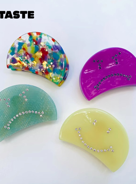 【限时4折 】XTASTE SPARKLE DIVA笑脸愤怒脸发抓表情发夹原创