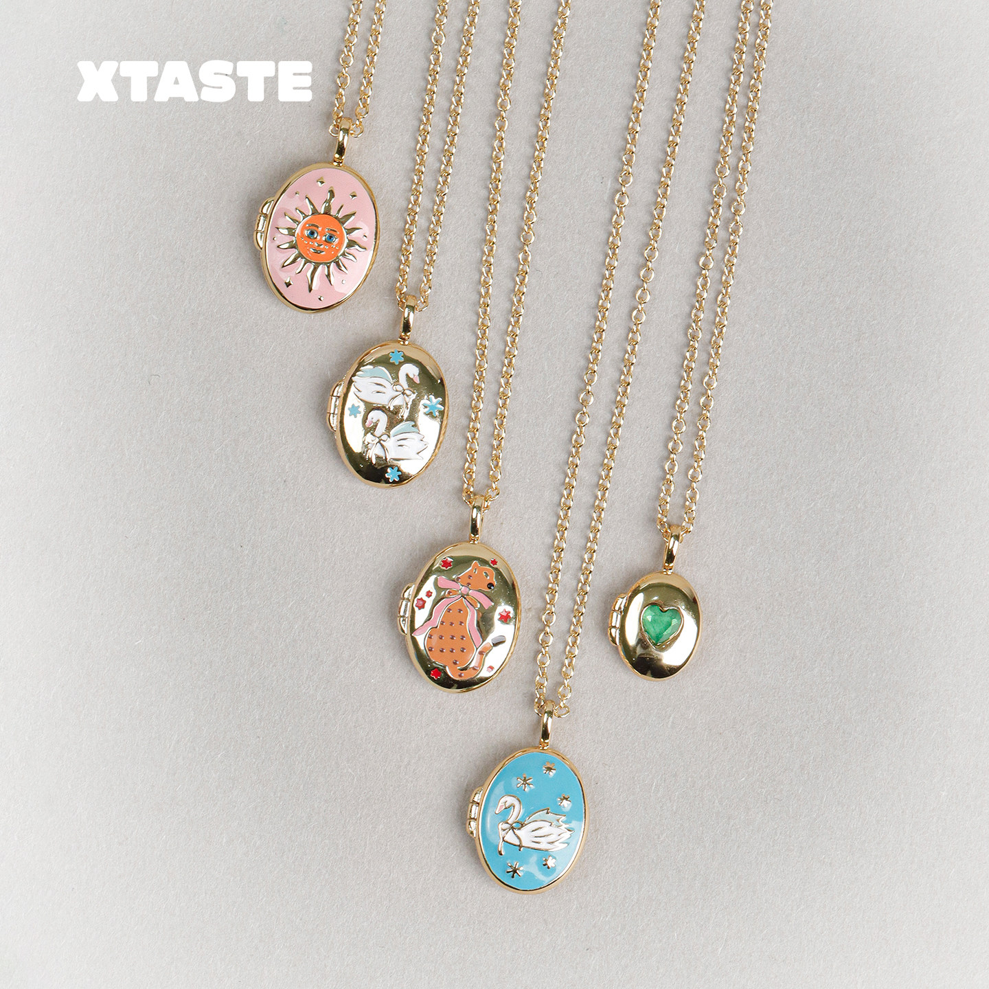 XTASTE ATLITW 荷兰 【复古奖章项链】小众高级感设计师品牌配饰