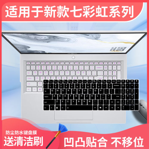 适用七彩虹将星X15/17游戏本电脑隐星P15/16橘宝R15键盘膜X16Pro