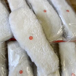冬季保暖真羊毛鞋垫东北零下40度加绒加厚防寒雪地靴特大码45 46