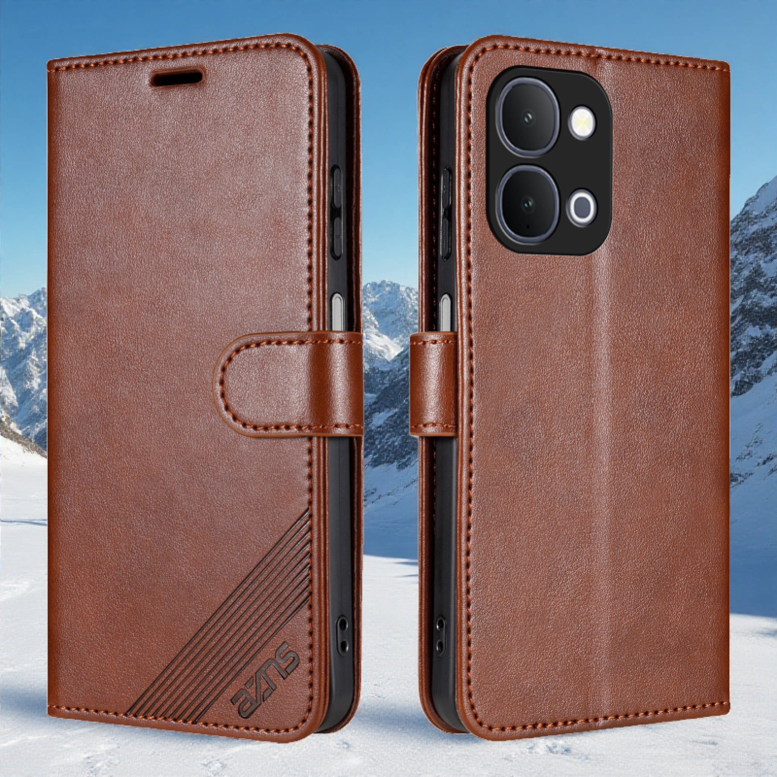 适用vivo Y500i手机壳防摔翻盖皮套插卡钱包款式全包软胶保护套男女时尚软胶简约皮夹高档耐用