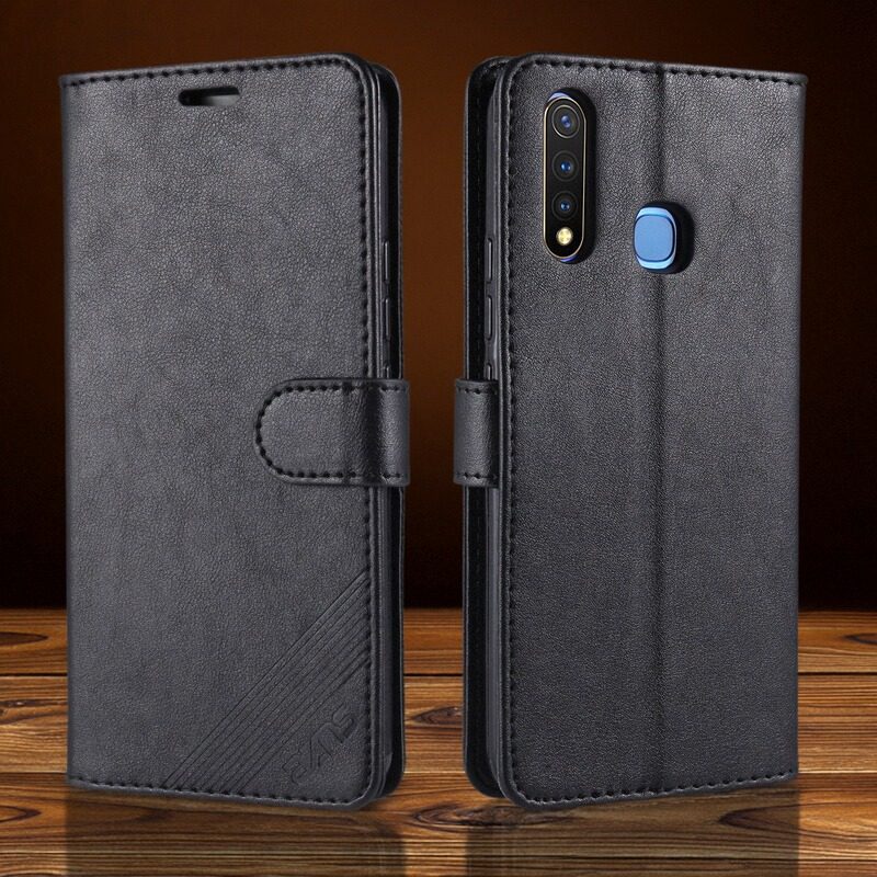 适用vivo Y3手机壳翻盖式皮套插卡钱包款式防摔皮套保护套新款全包商务男女士软胶外壳高档皮夹