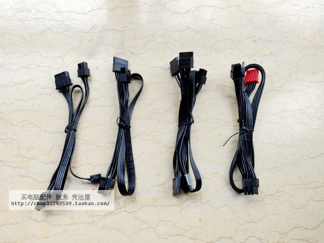 安钛克 电源模组线 EAG650evo\EAG550evo 显卡 SATA 大4PIN小4PIN