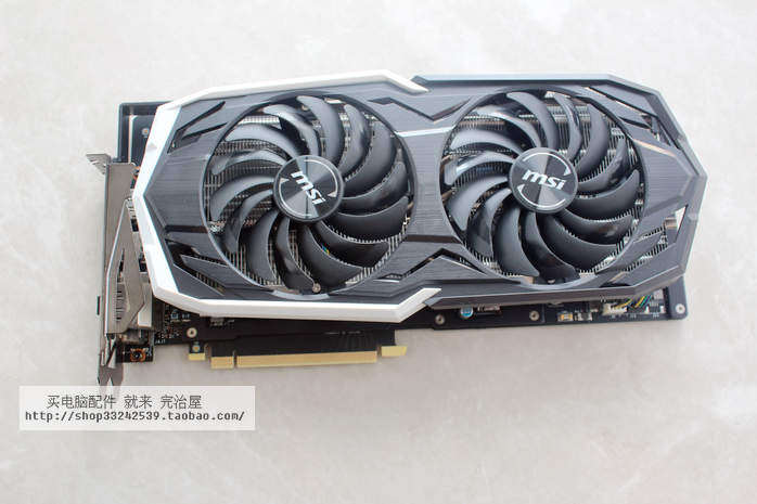 黑白RTX2070微星9成新ddr6